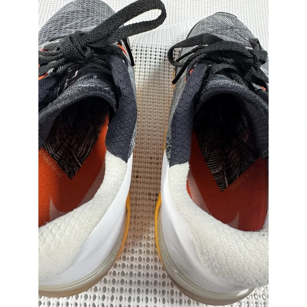 Nike Metcon 6 AMP Womens 7 Training CrossFit Shoes Gray Orange AO2982-081